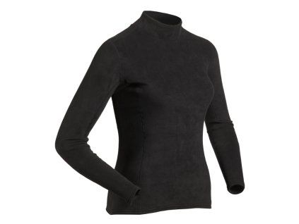 IR Women's Long Sleeve Thick Skin Top (Velikost S, Barva černá)