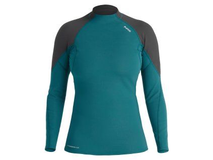 NRS Women’s HydroSkin 0.5 L/S Shirt (Velikost S, Barva Harbor/Graphite)