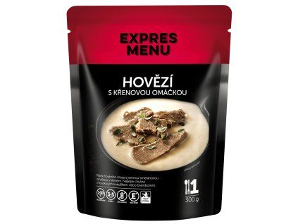 EXPRES MENU Hovězí s křenovou omáčkou