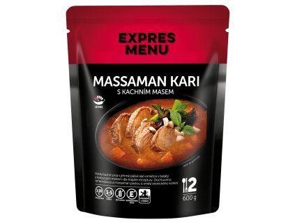 EXPRES MENU Massaman kari s kachním masem