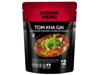 EXPRES MENU Tom Kha Gai - Kokosová polévka s kuřecím masem