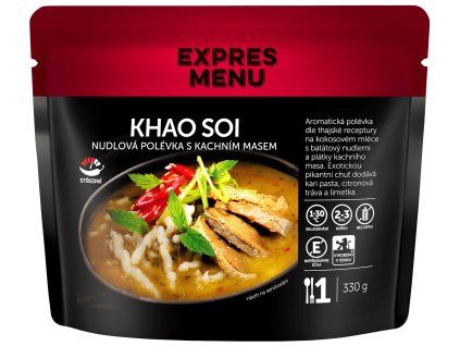 EXPRES MENU Khao Soi - nudlová polévka s kachním masem 1P