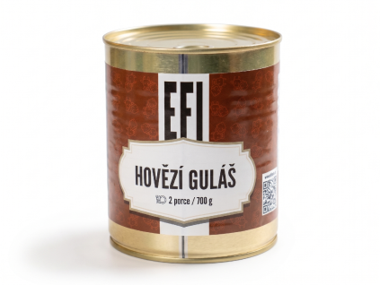 EFI Rindergulasch 700g 2 Portionen (Haltbarkeit bis zu 24 Monate)