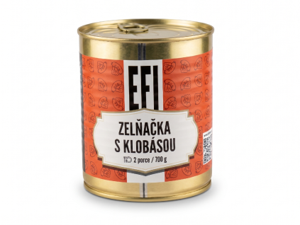 EFI Krauteintopf mit Wurst 700 g 2 Portionen (Haltbarkeit bis zu 24 Monate)
