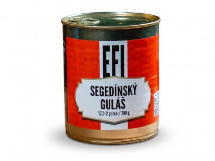 EFI Segedínský guláš 700g 2 porce (trvanlivost až 24 měsíců)
