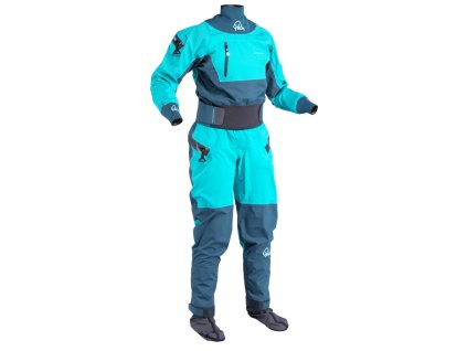 Palm Atom women suchý oblek (Barva purple/pine, Velikost WS)