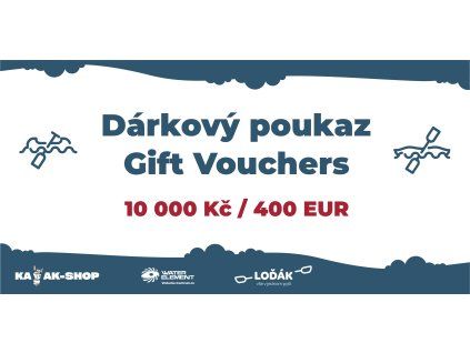 Dárkový poukaz 10 000 / 400 EUR