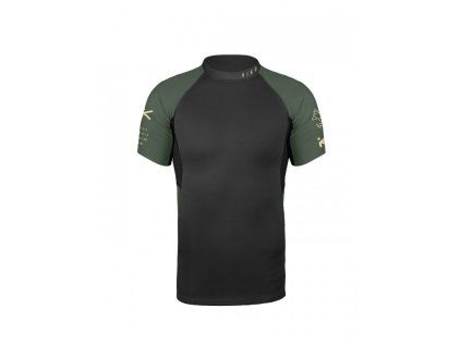 Hiko SYMBIO e. S/S Top (Barva oliva, Velikost XS)