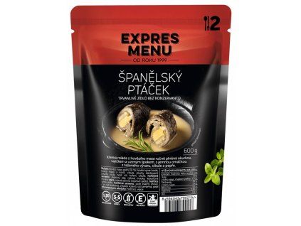 EXPRES MENU ŠPANĚLSKÝ PTÁČEK