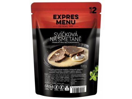 EXPRES MENU SVÍČKOVÁ NA SMETANĚ