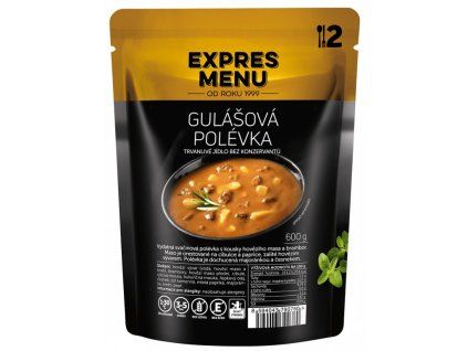 EXPRES MENU GULÁŠOVÁ POLÉVKA 2P