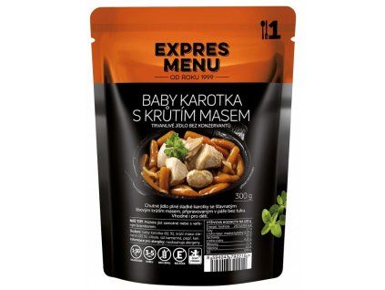EXPRESS MENU Marchew z mięsem z indyka 300 g