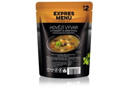 EXPRESS MENU MARHALEVES HÚSAL ÉS ZÖLDSÉGVEL 2P