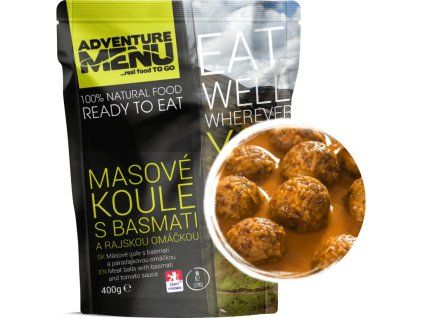 Kalandmenü - Fasírt basmatival és paradisimszósszall