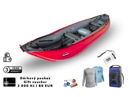Gumotex kenu Baraka kedvezmény 2000 CZK (80 EUR)