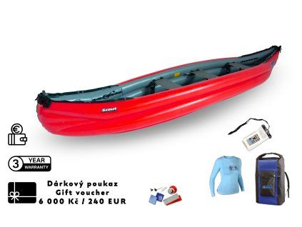 Gumotex Kanu Scout mit Gutschein 6.000 CZK (240 EUR)