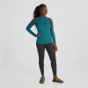 NRS Women’s HydroSkin 0.5 L/S Shirt (Velikost S, Barva Harbor/Graphite)