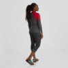 NRS Women Hydroskin 0.5 capri - model 2025 (Velikost XS, Barva Black/Graphite)