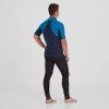 NRS Men’s HydroSkin 0.5 S/S Shirt - model 2025 (Velikost S, Barva Navy/Mykonos)