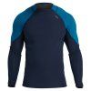 NRS Men’s HydroSkin 0.5 L/S Shirt - model 2025 (Velikost S, Barva Navy/Mykonos)