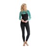 Jobe Sofia 3/2mm Chestzip Wetsuit Wmn Vintage Teal (Velikost S)