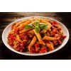 Adventure menu - Penne s Boloňskou omáčkoua parmesánem